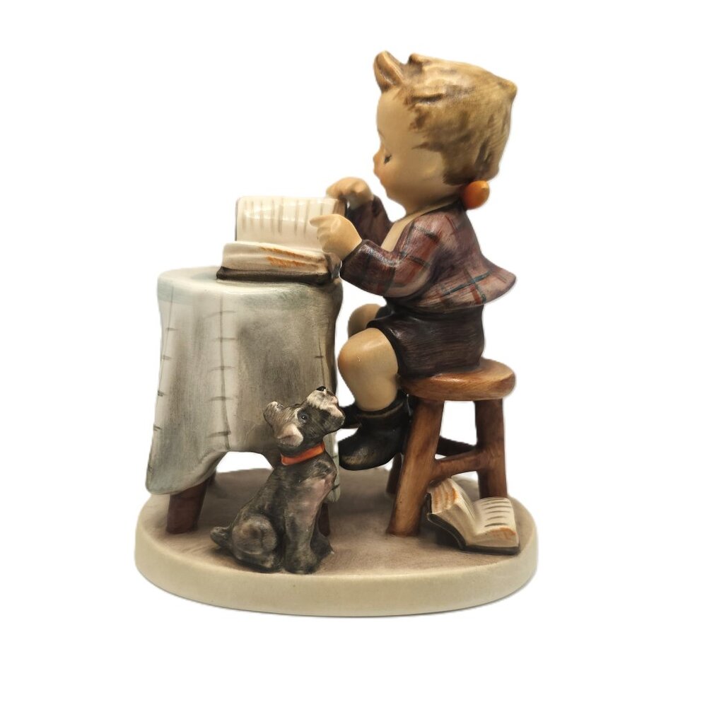 Goebel MJ Hummel #306F "Little Bookkeeper" 1955 Germany TMK-4 Collectible